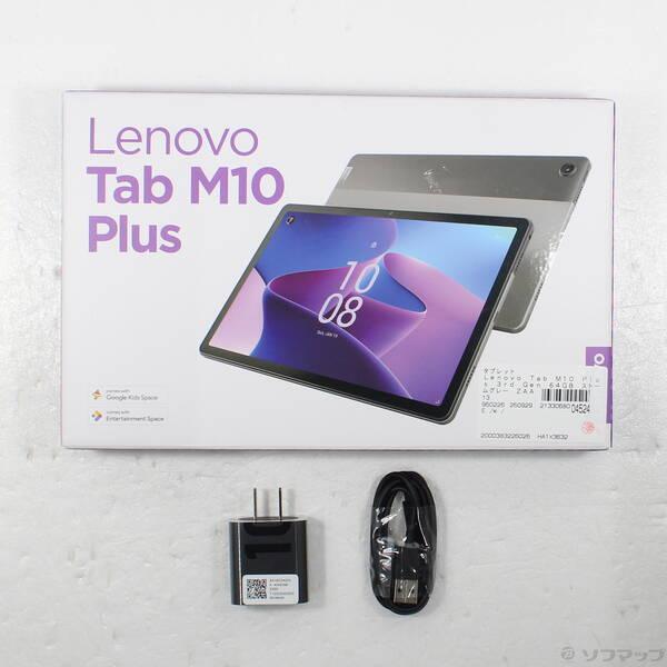 〔中古〕Lenovo(レノボジャパン) Lenovo Tab M10 Plus 3rd Gen 64GB ストームグレー ZAAN0121JP SIMフリー〔297-ud〕 |  | 04