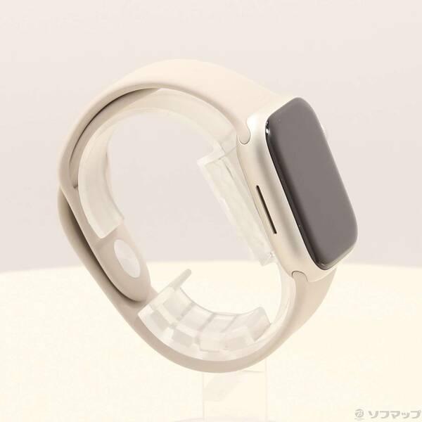〔中古〕Apple(アップル) Apple Watch Series 8 GPS 41mm スターライトアルミニウムケース スターライトスポーツバンド〔344-ud〕 |  | 03