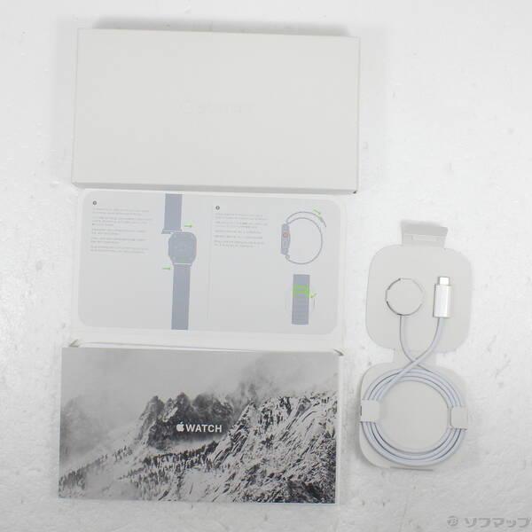 〔中古〕Apple(アップル) Apple Watch Ultra GPS + Cellular 49mm チタニウムケース グリーンアルパインループ〔344-ud〕 |  | 04