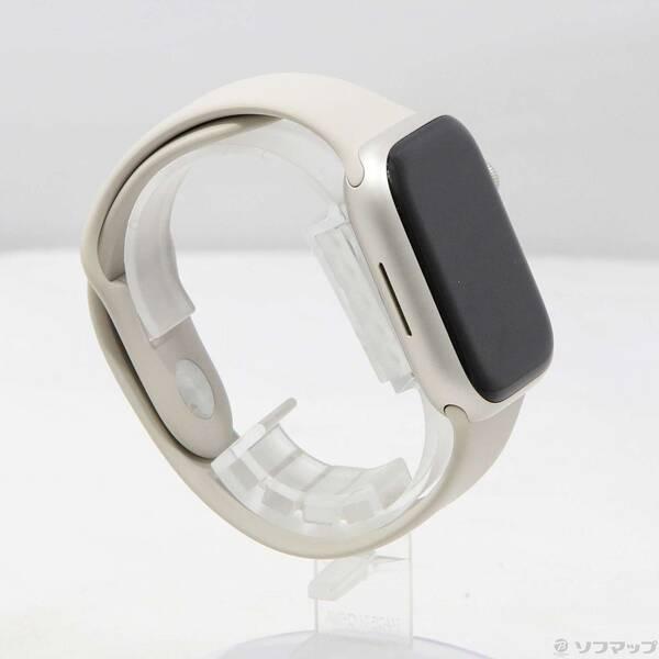 〔中古〕Apple(アップル) Apple Watch Series 7 GPS 45mm スターライトアルミニウムケース スターライトスポーツバンド〔251-ud〕 |  | 03