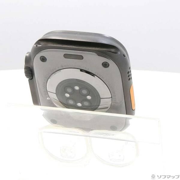 〔中古〕Apple(アップル) Apple Watch Ultra 2 GPS + Cellular 49mm ブラックチタニウムケース バンド無し〔368-ud〕 |  | 02