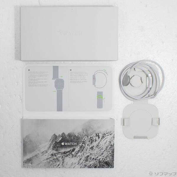 〔中古〕Apple(アップル) Apple Watch Ultra GPS + Cellular 49mm チタニウムケース グリーンアルパインループ〔377-ud〕 |  | 04