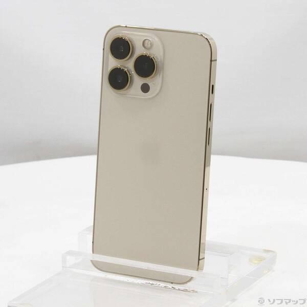 〔中古〕Apple(アップル) iPhone13 Pro 128GB ゴールド MLUH3J／A SIMフリー〔344-ud〕 | 