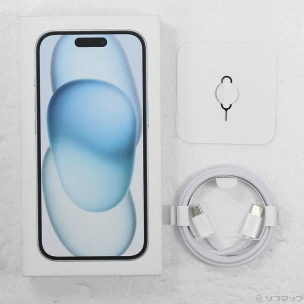 〔中古〕Apple(アップル) iPhone15 128GB ブルー 3M420J／A SIMフリー〔368-ud〕 |  | 04