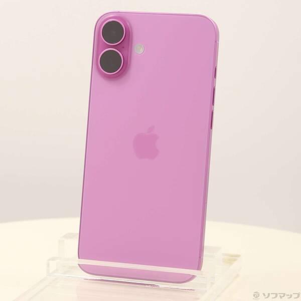 〔中古〕Apple(アップル) iPhone16 Plus 128GB ピンク 3N345J／A SIMフリー〔305-ud〕 | 