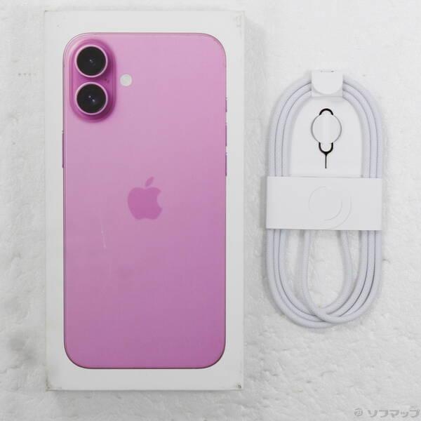 〔中古〕Apple(アップル) iPhone16 Plus 128GB ピンク 3N345J／A SIMフリー〔305-ud〕 |  | 04