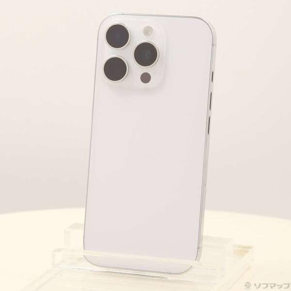 〔中古〕Apple(アップル) iPhone16 Pro 256GB ホワイトチタニウム 3N744J／A SIMフリー〔377-ud〕 | 