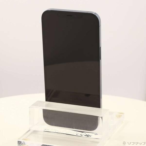〔中古〕Apple(アップル) iPhone12 Pro Max 128GB パシフィックブルー MGCX3J／A SoftBank〔262-ud〕 |  | 02