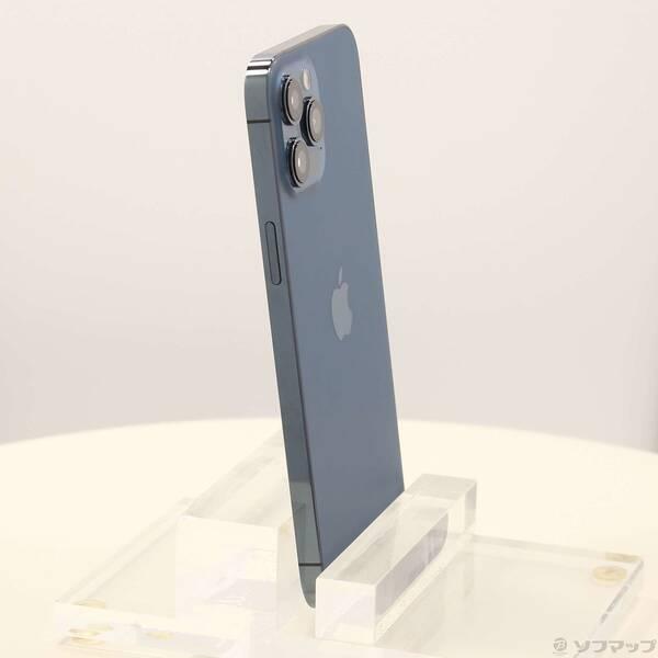 〔中古〕Apple(アップル) iPhone12 Pro Max 128GB パシフィックブルー MGCX3J／A SoftBank〔262-ud〕 |  | 03