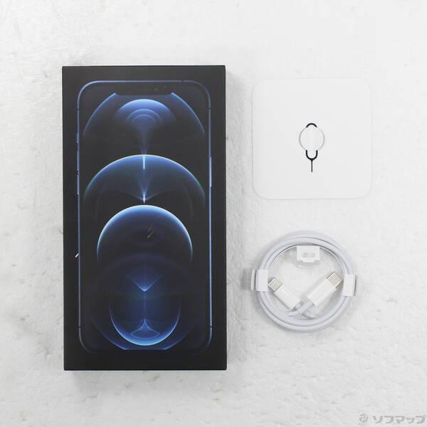 〔中古〕Apple(アップル) iPhone12 Pro Max 128GB パシフィックブルー MGCX3J／A SoftBank〔262-ud〕 |  | 04