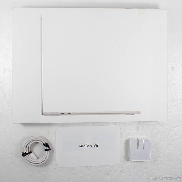 〔中古〕Apple(アップル) MacBook Air 13.6-inch Early-2024 MXCU3J／A Apple M3 8コアCPU_10コアGPU 16GB SSD512GB スターライト 〔15.7 Sequoia〕〔377-ud〕 |  | 04