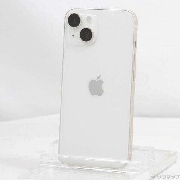 〔中古〕Apple(アップル) iPhone14 128GB スターライト MPUQ3J／A SIMフリー〔305-ud〕 | 