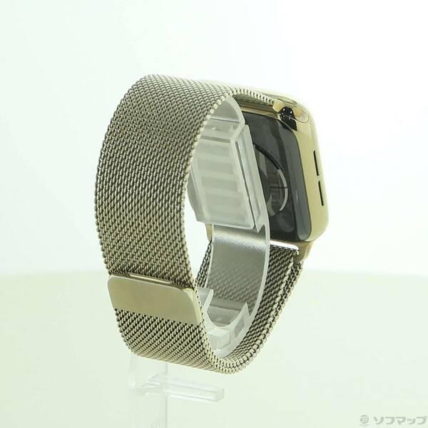 〔中古〕Apple(アップル) Apple Watch Series 6 GPS + Cellular 40mm ゴールドステンレススチールケース ゴールドミラネーゼループ〔377-ud〕 |  | 02