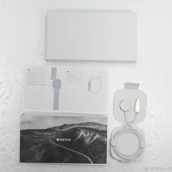 〔中古〕Apple(アップル) Apple Watch Ultra GPS + Cellular 49mm チタニウムケース ブルー／グレイトレイルループ〔349-ud〕 |  | 04