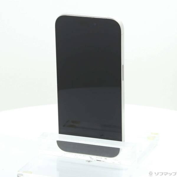 〔中古〕Apple(アップル) iPhone15 Pro 128GB ホワイトチタニウム MTU83J／A SIMフリー〔297-ud〕 |  | 02