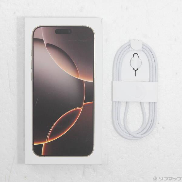 〔中古〕Apple(アップル) iPhone16 Pro Max 512GB デザートチタニウム MYWN3J／A SIMフリー〔269-ud〕 |  | 04