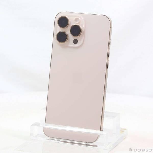 〔中古〕Apple(アップル) iPhone16 Pro Max 512GB デザートチタニウム MYWN3J／A SIMフリー〔262-ud〕 | 