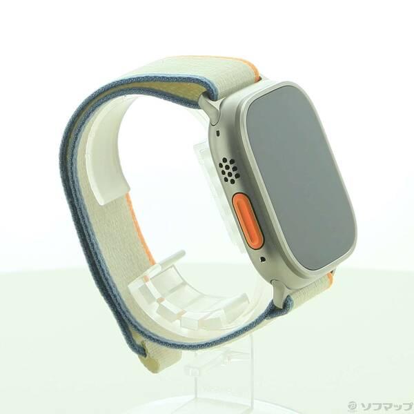 〔中古〕Apple(アップル) Apple Watch Ultra 2 GPS + Cellular 49mm チタニウムケース オレンジ／ベージュトレイルループ〔262-ud〕 |  | 03