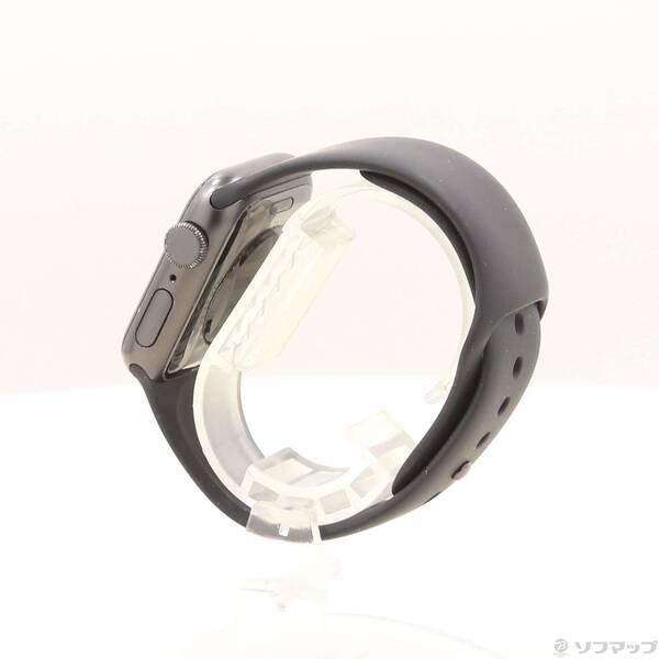 〔中古〕Apple(アップル) Apple Watch SE 第1世代 GPS 40mm スペースグレイアルミニウムケース ブラックスポーツバンド〔344-ud〕 |  | 01
