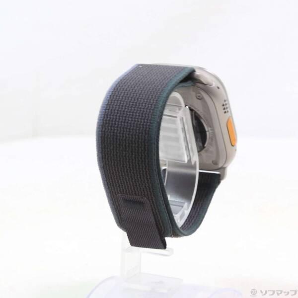 〔中古〕Apple(アップル) Apple Watch Ultra 2 GPS + Cellular 49mm チタニウムケース ブルー／ブラックトレイルループ〔349-ud〕 |  | 02