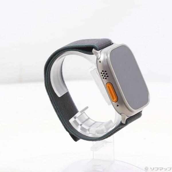 〔中古〕Apple(アップル) Apple Watch Ultra 2 GPS + Cellular 49mm チタニウムケース ブルー／ブラックトレイルループ〔349-ud〕 |  | 03
