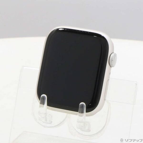 〔中古〕Apple(アップル) Apple Watch Series 8 GPS 45mm スターライトアルミニウムケース バンド無し〔262-ud〕 | 