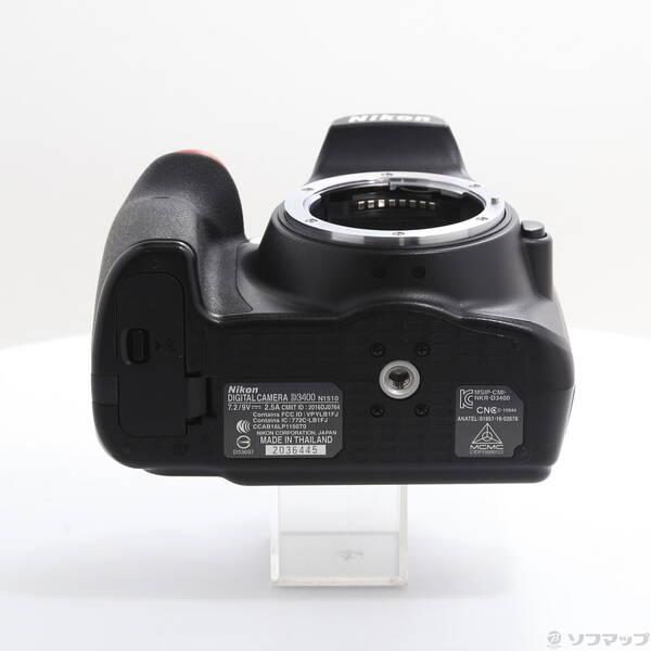 〔中古〕Nikon(ニコン) NIKON D3400 ボディ ブラック〔349-ud〕 |  | 04
