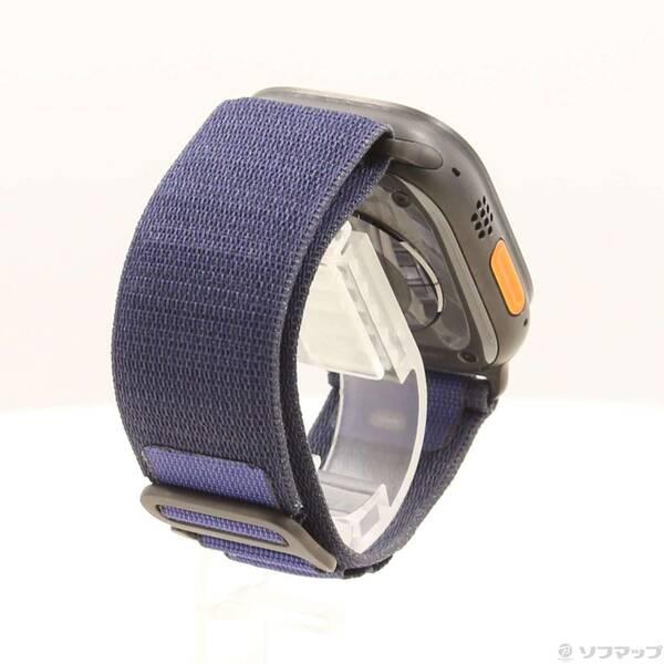 〔中古〕Apple(アップル) Apple Watch Ultra 2 GPS + Cellular 49mm ブラックチタニウムケース ネイビーアルパインループ〔352-ud〕 |  | 02