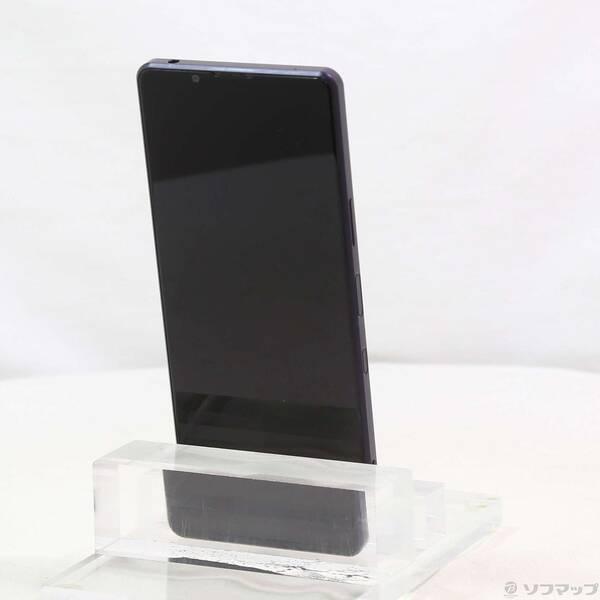 中古〕SONY(ソニー) Xperia 1 III 256GB フロストパープル SO-51B