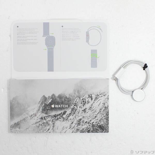 〔中古〕Apple(アップル) Apple Watch Ultra GPS + Cellular 49mm チタニウムケース グリーンアルパインループ〔344-ud〕 |  | 04