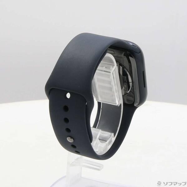 〔中古〕Apple(アップル) Apple Watch Series 8 GPS 45mm ミッドナイトアルミニウムケース ミッドナイトスポーツバンド〔305-ud〕 |  | 02