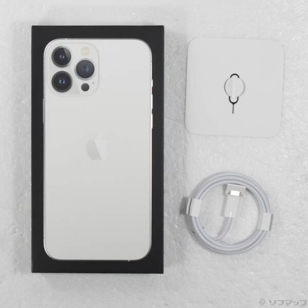 〔中古〕Apple(アップル) iPhone13 Pro Max 128GB シルバー MLJ53J／A SIMフリー〔349-ud〕 |  | 04