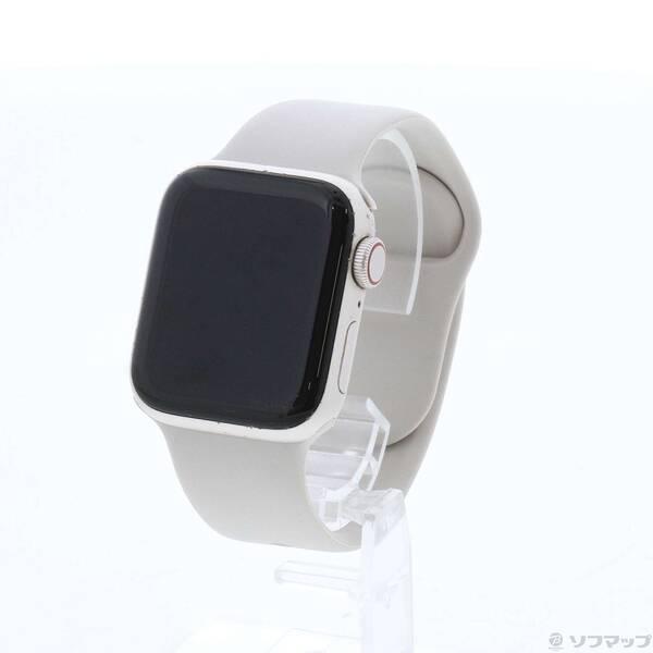 〔中古〕Apple(アップル) Apple Watch SE 第2世代 GPS + Cellular 40mm スターライトアルミニウムケース スターライトスポーツバンド〔349-ud〕 | 