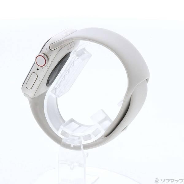 〔中古〕Apple(アップル) Apple Watch SE 第2世代 GPS + Cellular 40mm スターライトアルミニウムケース スターライトスポーツバンド〔349-ud〕 |  | 01