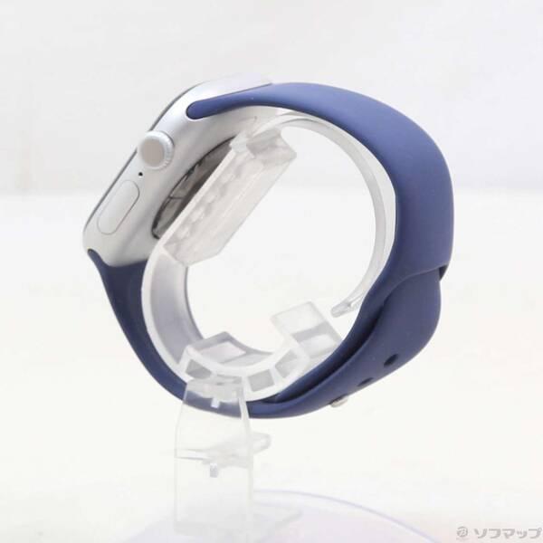 〔中古〕Apple(アップル) Apple Watch Series 10 GPS 42mm シルバーアルミニウムケース デニムスポーツバンド〔297-ud〕 |  | 01