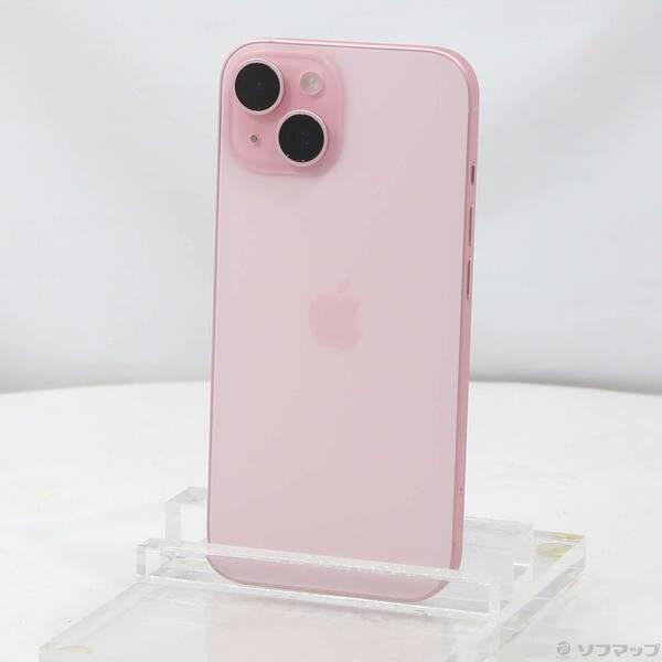 〔中古〕Apple(アップル) iPhone15 256GB ピンク MTMP3J／A SIMフリー〔344-ud〕 | 