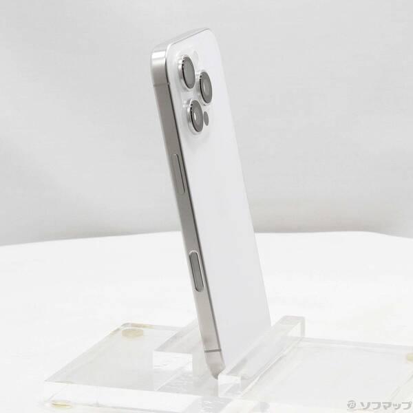 中古〕Apple(アップル) iPhone16 Pro 256GB ホワイトチタニウム 3N744J