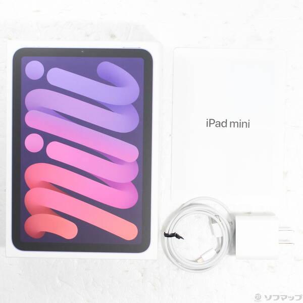 〔中古〕Apple(アップル) iPad mini 第6世代 64GB パープル MK7R3J／A Wi-Fi〔305-ud〕 |  | 04