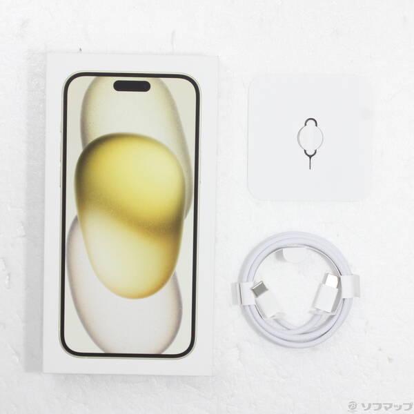 〔中古〕Apple(アップル) iPhone15 Plus 128GB イエロー MU0A3J／A SIMフリー〔262-ud〕 |  | 04