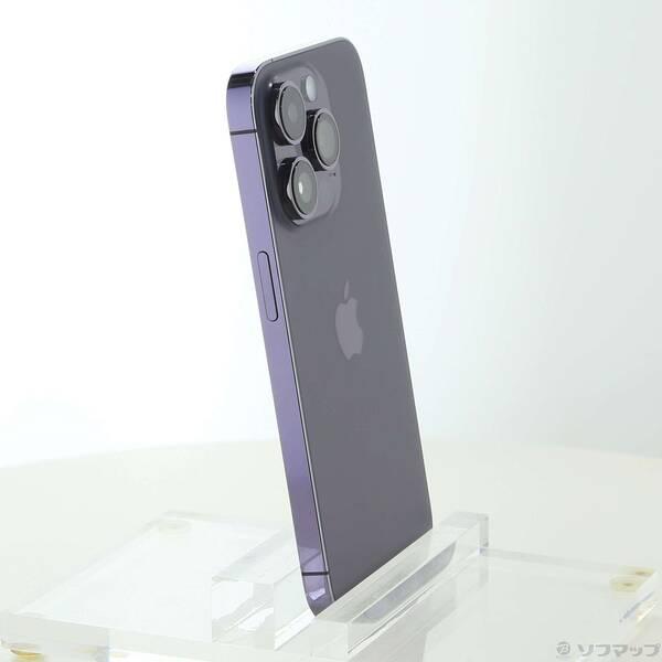 〔中古〕Apple(アップル) iPhone14 Pro 256GB ディープパープル MQ1E3J／A SIMフリー〔276-ud〕 |  | 03