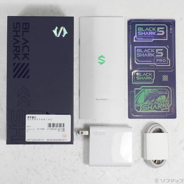 〔中古〕Black Shark(ブラックシャーク) Black Shark 5 128GB ブラック SHARK PAR-H0 SIMフリー〔349-ud〕 |  | 04
