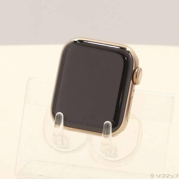 〔中古〕Apple(アップル) Apple Watch Series 4 GPS + Cellular 40mm ゴールドステンレススチールケース バンド無し〔247-ud〕 | 