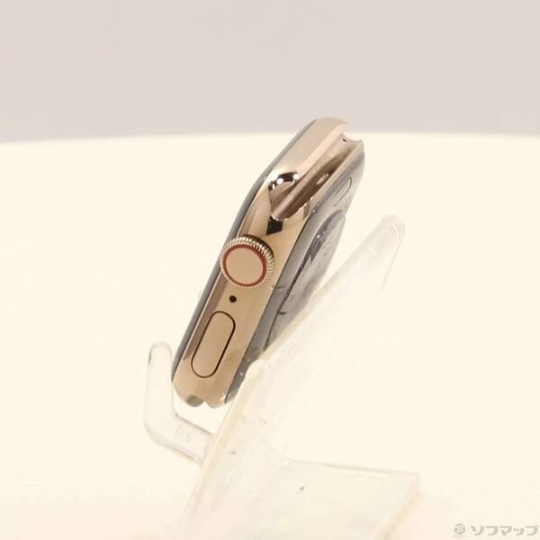 〔中古〕Apple(アップル) Apple Watch Series 4 GPS + Cellular 40mm ゴールドステンレススチールケース バンド無し〔247-ud〕 |  | 01