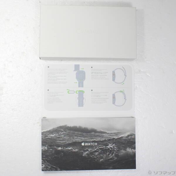 〔中古〕Apple(アップル) Apple Watch Ultra GPS + Cellular 49mm チタニウムケース ミッドナイトオーシャンバンド〔377-ud〕 |  | 04