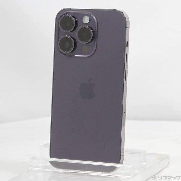 〔中古〕Apple(アップル) iPhone14 Pro 512GB ディープパープル MQ283J／A SIMフリー〔295-ud〕 | 