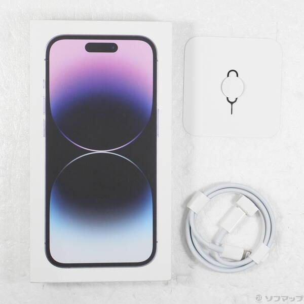 〔中古〕Apple(アップル) iPhone14 Pro 512GB ディープパープル MQ283J／A SIMフリー〔295-ud〕 |  | 04