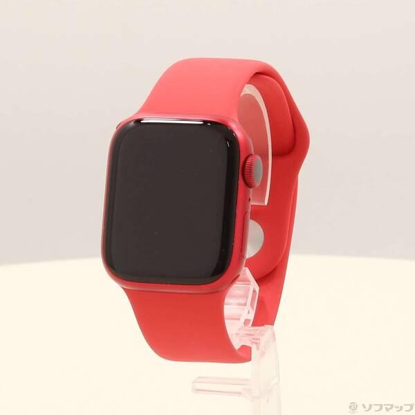 〔中古〕Apple(アップル) Apple Watch Series 8 GPS + Cellular 41mm (PRODUCT)REDアルミニウムケース (PRODUCT)REDスポーツバンド〔344-ud〕 | 