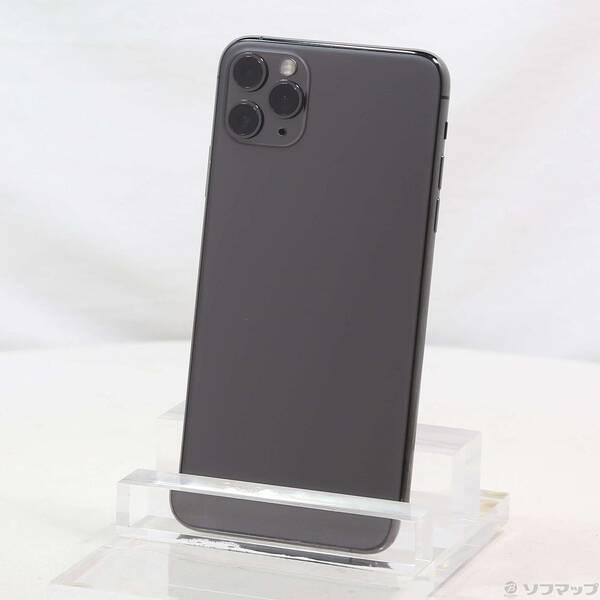 〔中古〕Apple(アップル) iPhone11 Pro Max 64GB スペースグレイ MWHD2J／A SIMフリー〔305-ud〕 | 