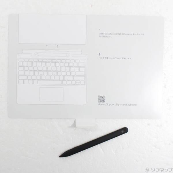 〔中古〕Microsoft(マイクロソフト) スリム ペン付き Surface Pro X Signature キーボード ブラック 日本語 25O-00079〔269-ud〕 |  | 02