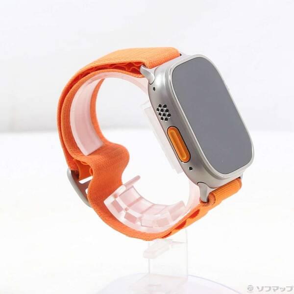 〔中古〕Apple(アップル) Apple Watch Ultra GPS + Cellular 49mm チタニウムケース オレンジアルパインループ〔344-ud〕 |  | 03